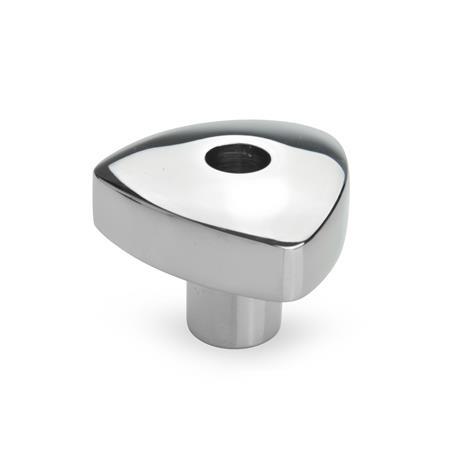 Otto Ganter Stainless Steel Triangular Knob, GN 5339.5